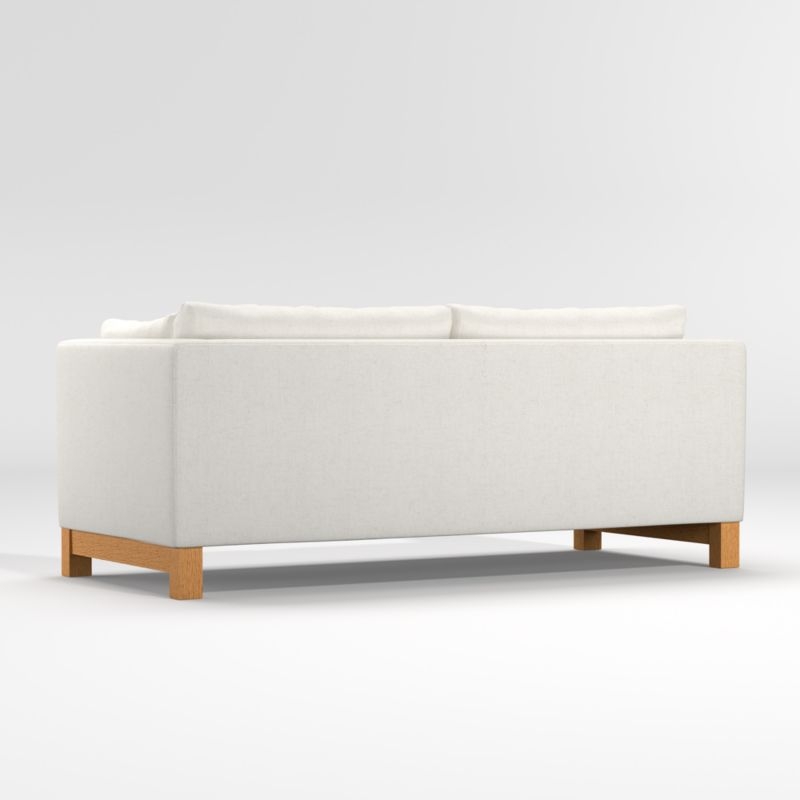 Pacific 2-Seat Track Arm Sofa with Wood Legs - Image 2