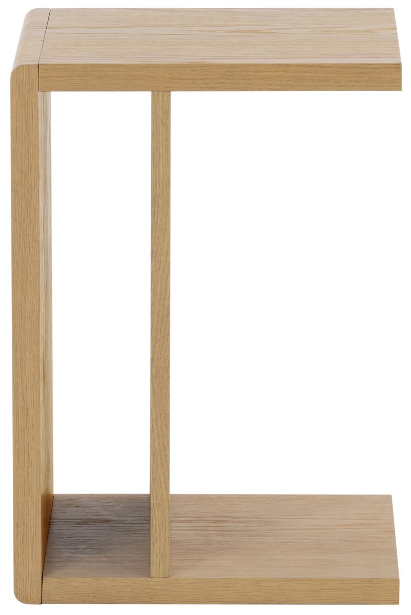 Kassia Wood "C" Table - Natural - Image 0