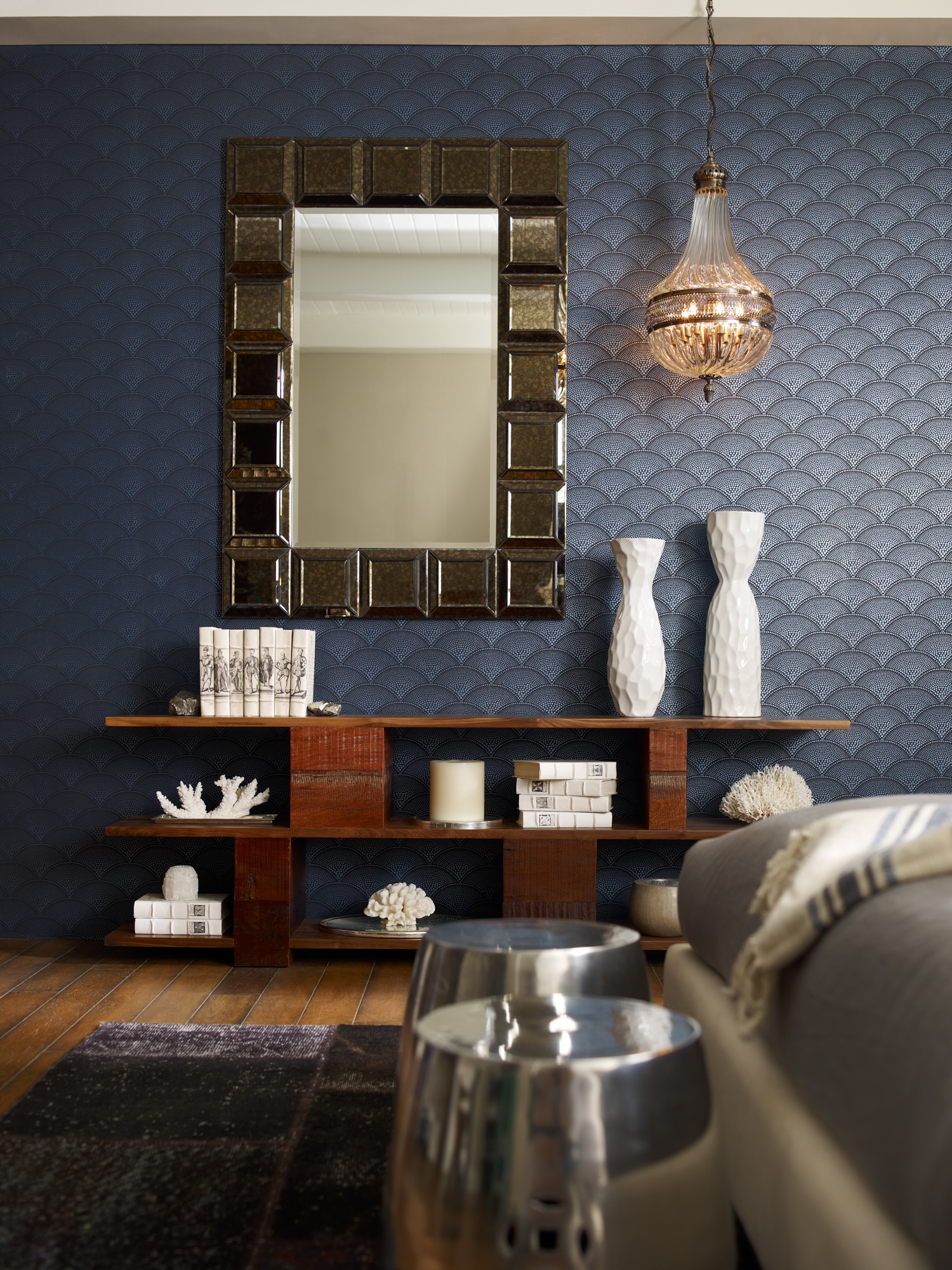 Ginger Console Table - Natural Walnut - Image 8