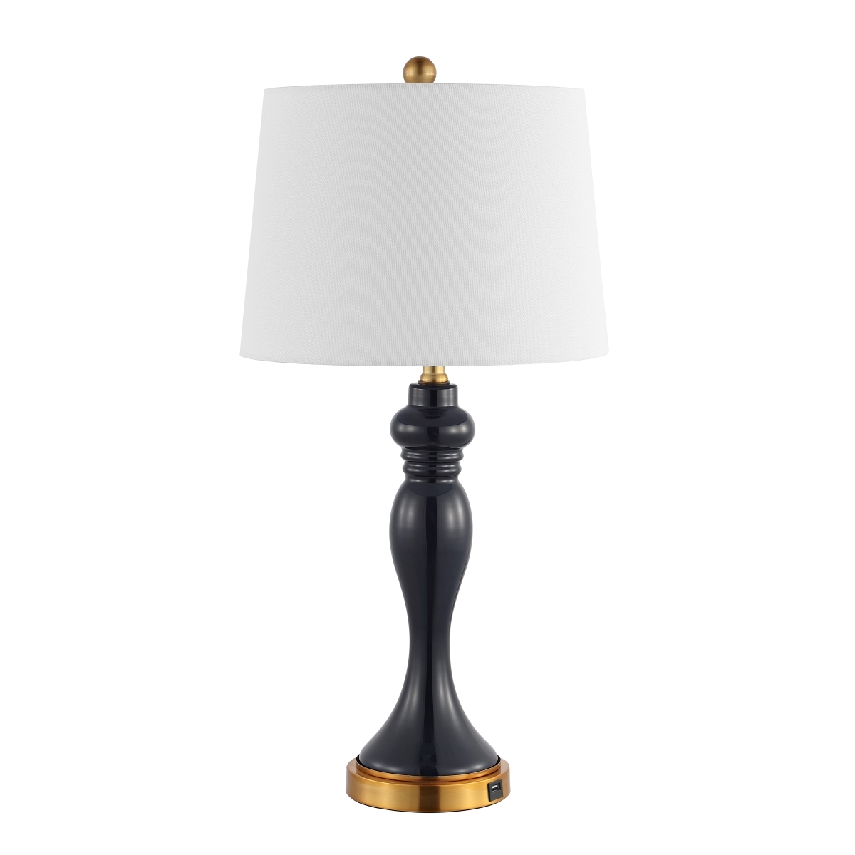 Cayson Table Lamp - Navy/Gold - Safavieh - Image 3