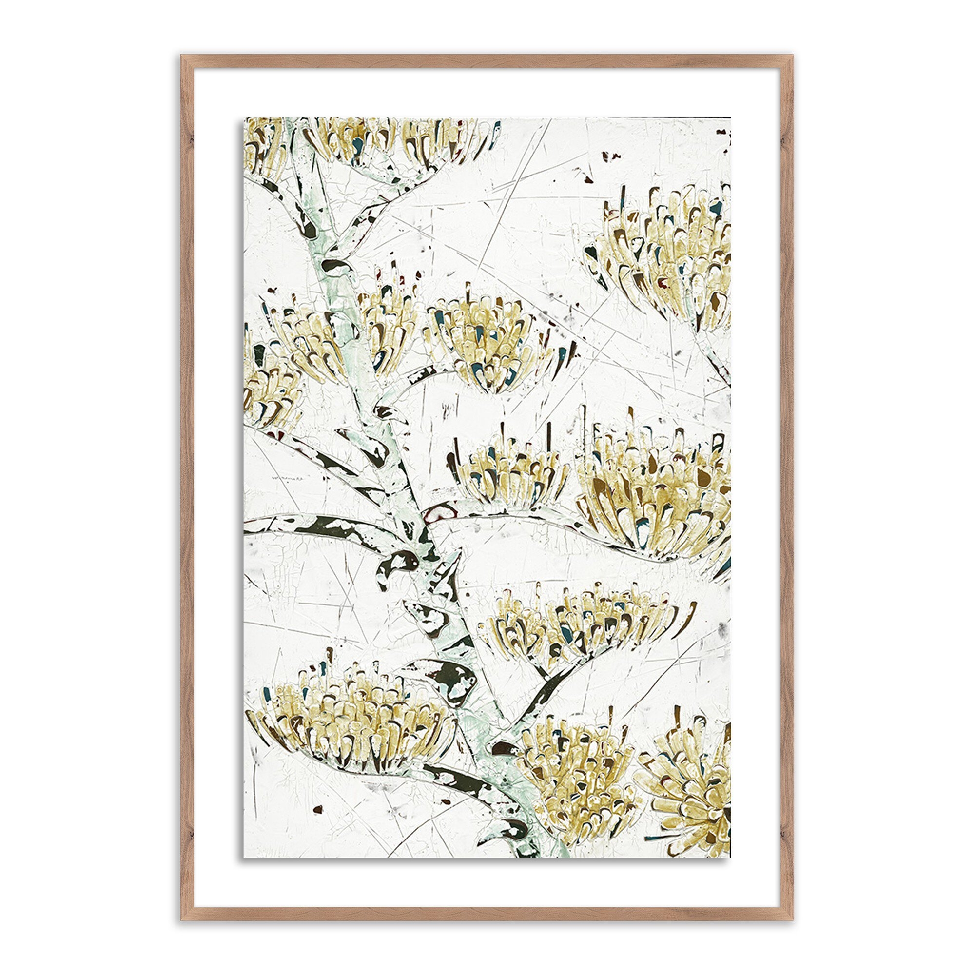 Century Bloom II by Douglas Galloway	 - Rustic 2.5 Walnut - Image 0