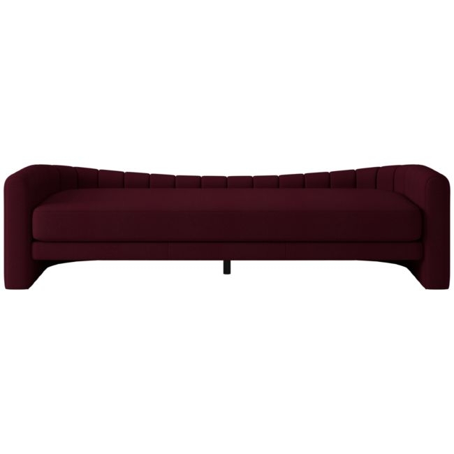 Lazar 84.75" Daybed Luca Oxblood - Image 0