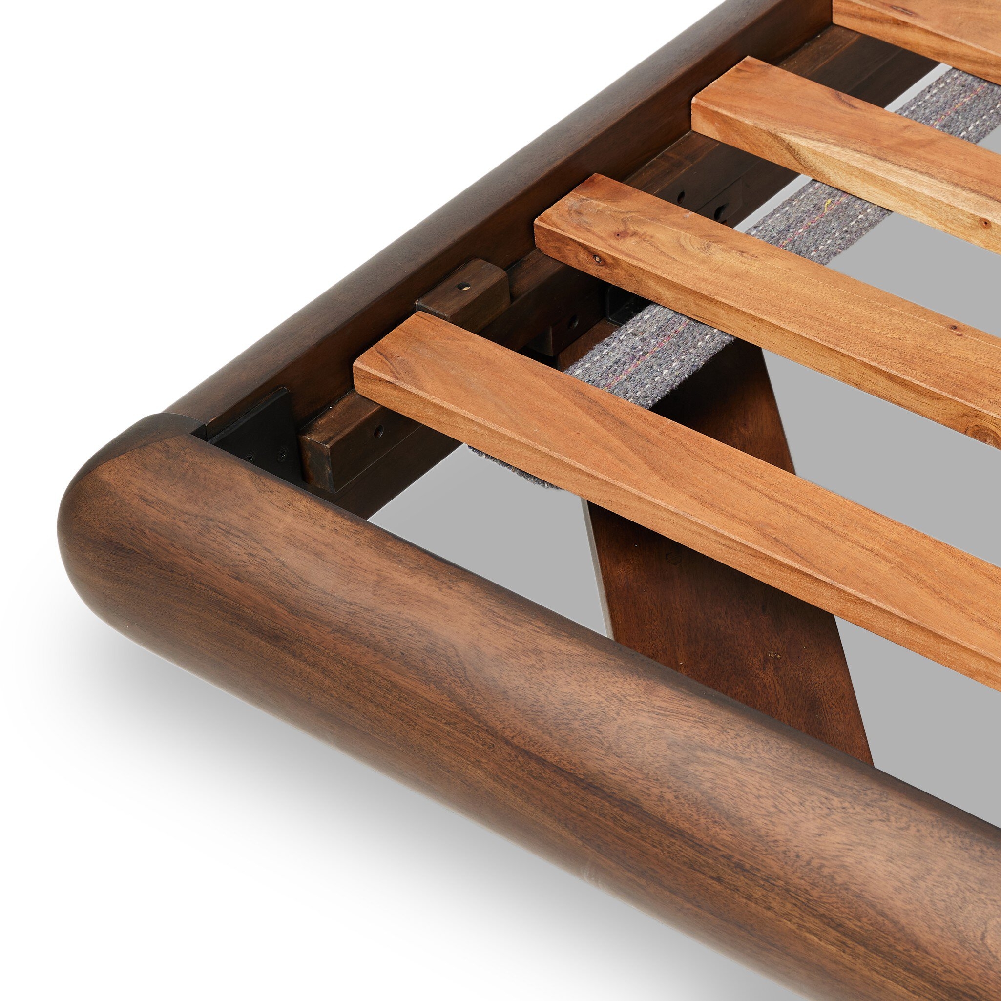 Nigel Bed - Rustic Brown Acacia - Image 6