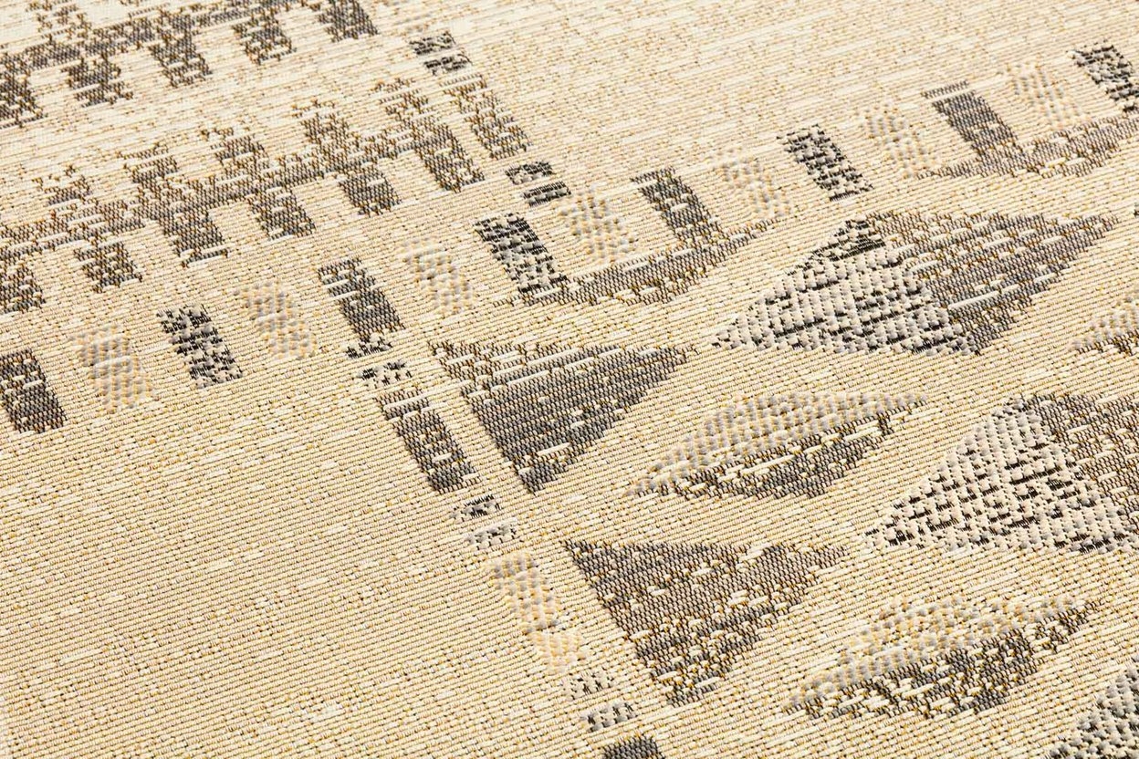 Loloi Chenoa CHENO Ivory / Beige 4' X 3' Wall Art - Image 1