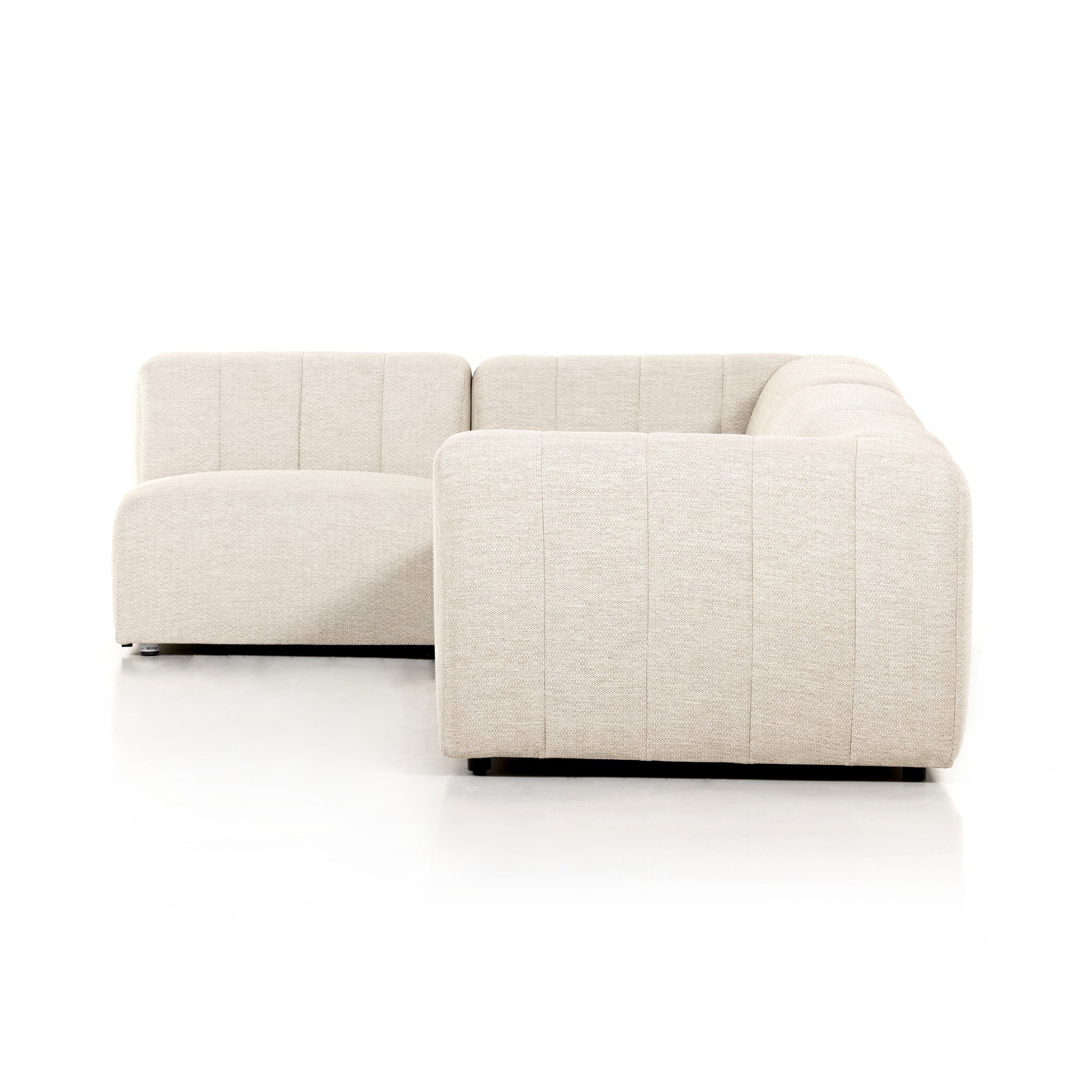 Gwen Outdoor 4-Piece Sectional - Faye Sand - Image 3