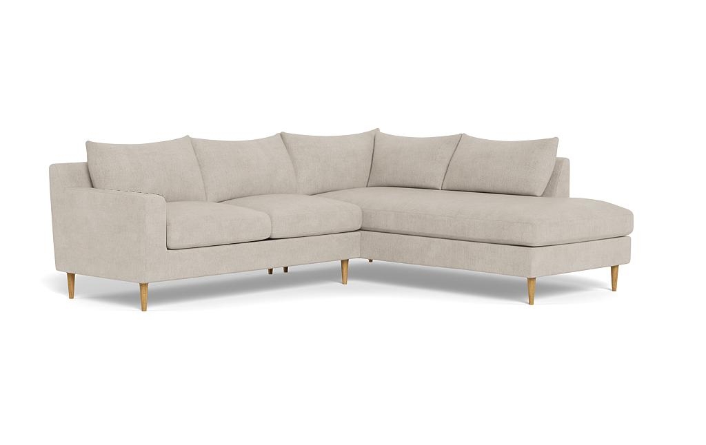 Sloan 3-Seat Right Bumper Sectional - Image 1