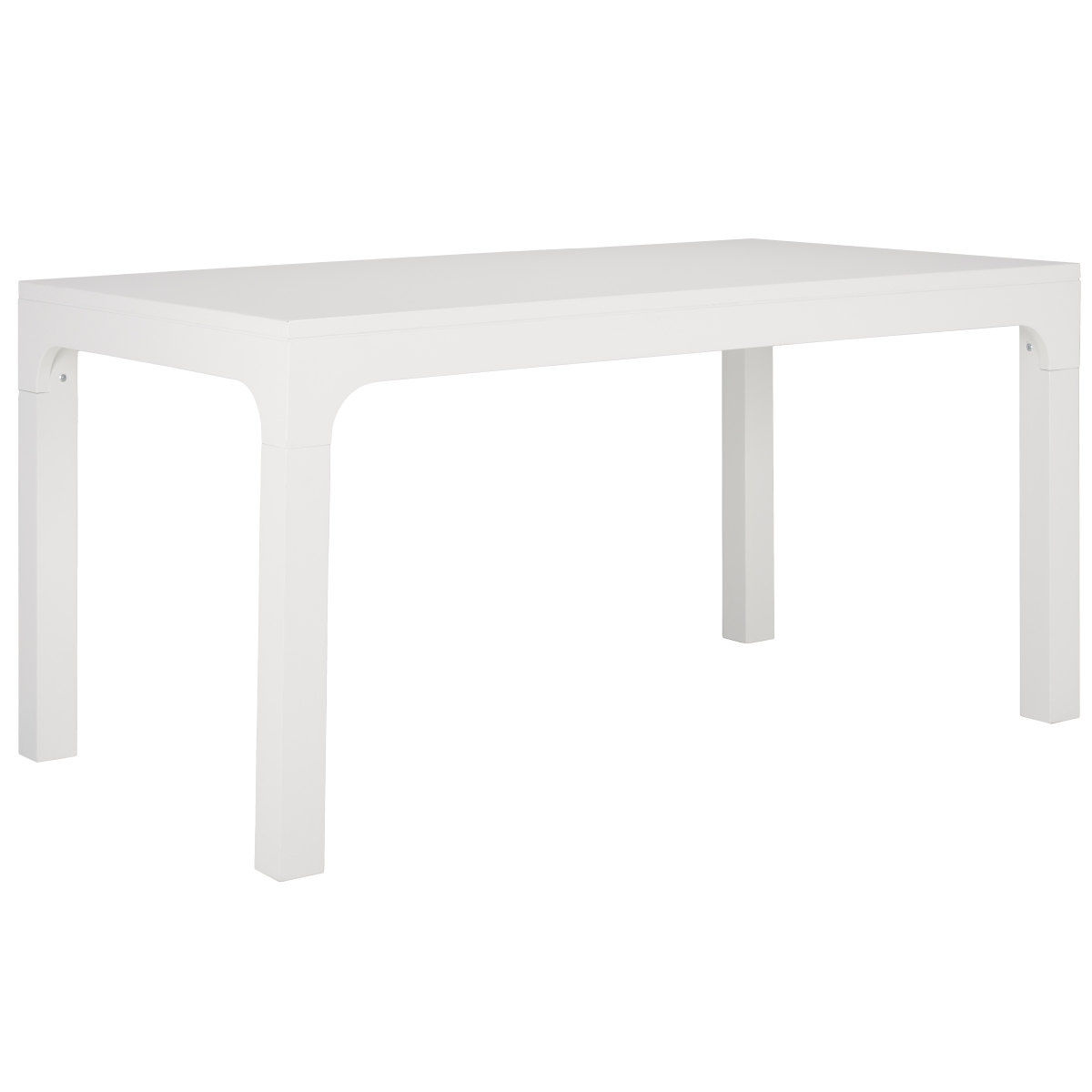 Gael Rectangle Dining Table - White - Safavieh - Image 5