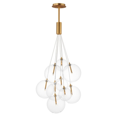 Alhowra 9 - Light Cluster Globe Pendant