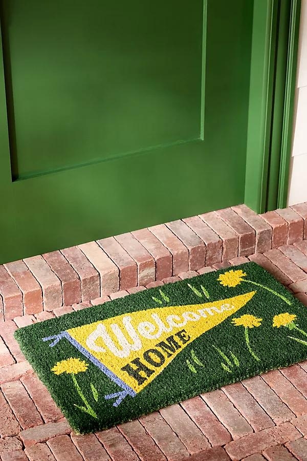 Welcome Home Pennant Coir Printed Doormat - Image 0