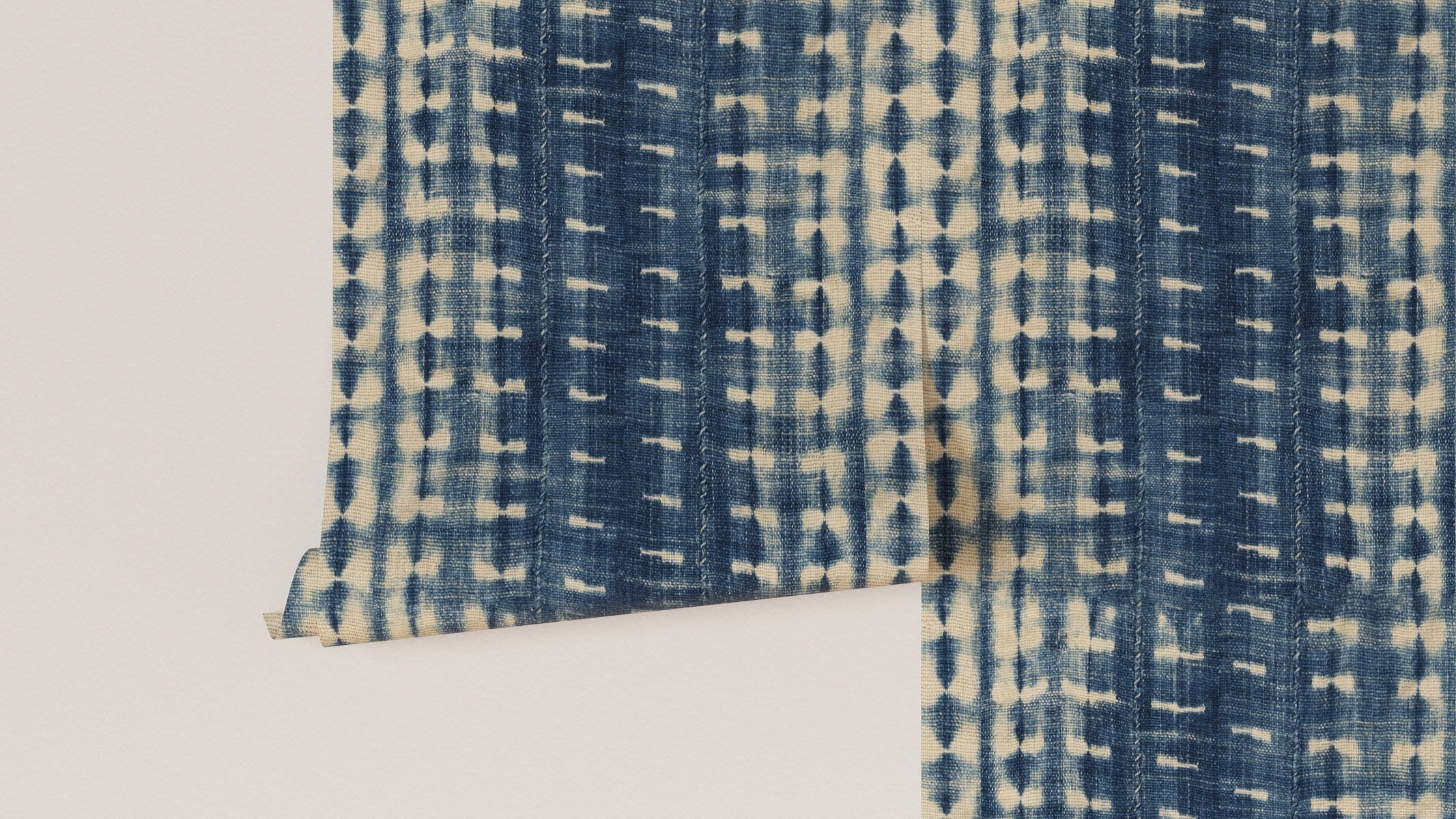 Peel and Stick Wallpaper Roll, Shibori - Image 3