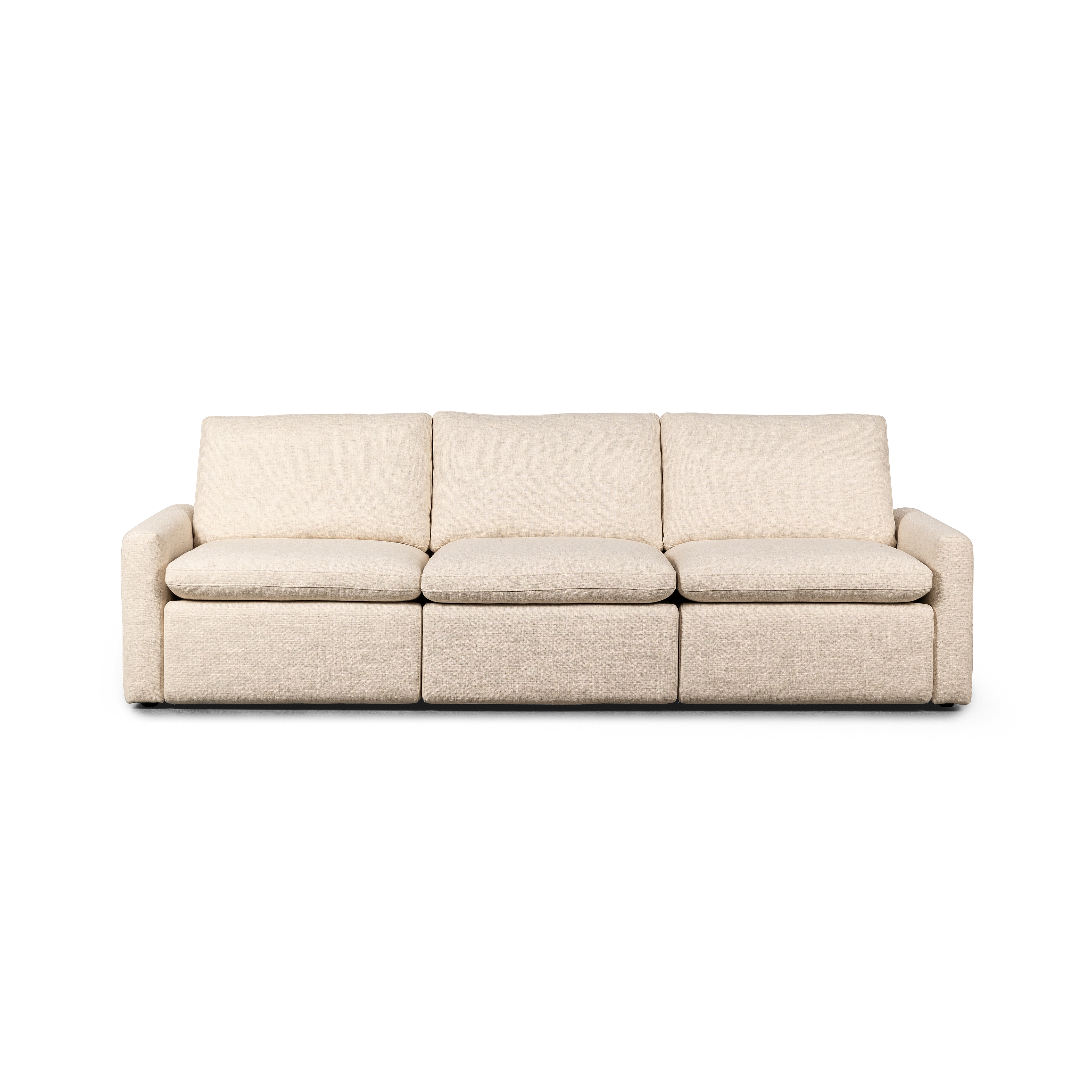 Tillery Power Recliner 3-Piece Sectional - Antigo Natural - Image 4