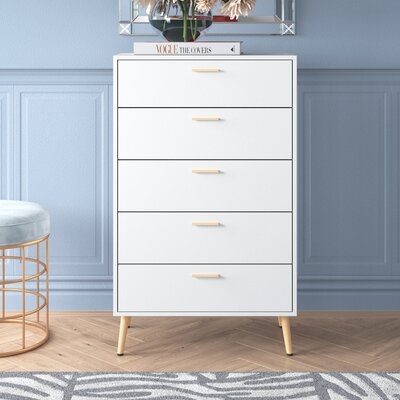 Sybil 5 Drawer 27.4" W Chest - Image 0