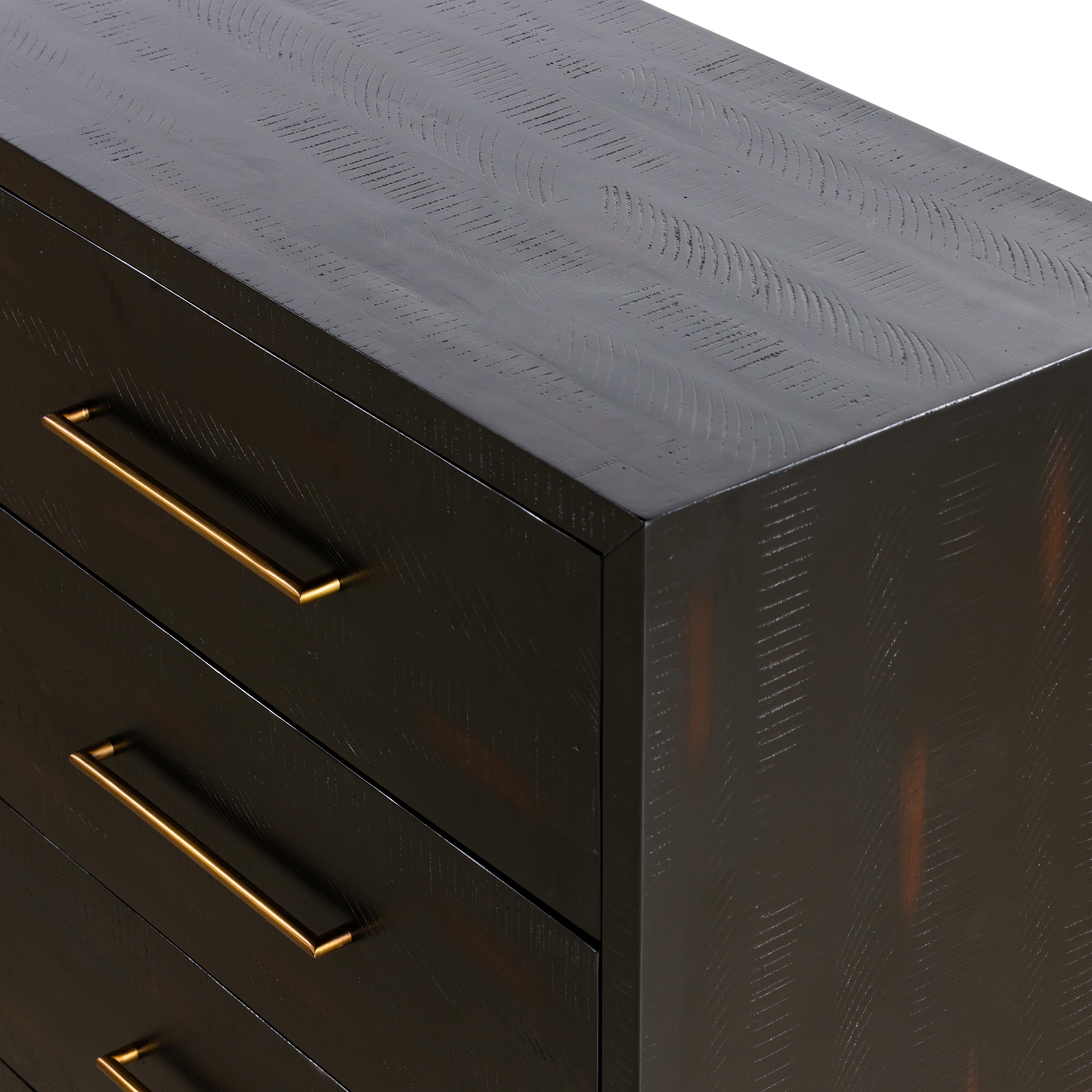 Suki 9 Drawer Dresser-Burnished Black - Image 7