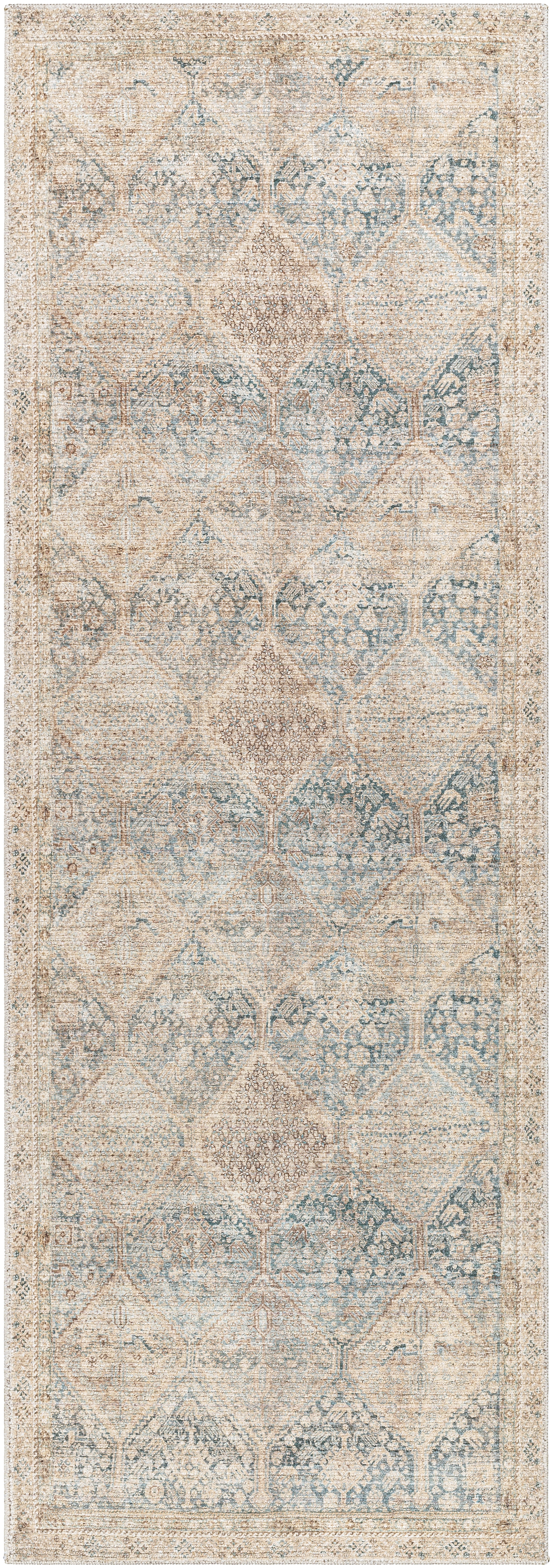 Marlene Beige Indoor 3'10" x 5'7" Machine Woven Rug - Image 0