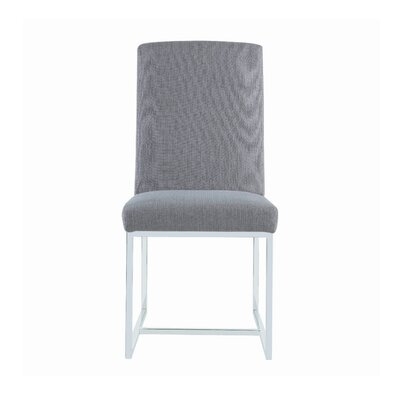 Warren Upholstered Side Chair in Gray - Image 0