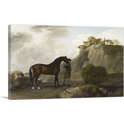 ARTCANVAS The Marquess Of Rockingham's Arabian Stallion 1780 Canvas Art Print By Sandro Botticelli1_Rectangle - Image 0