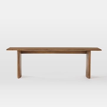 Anton Solid Wood Dining Bench, 58" - Image 0