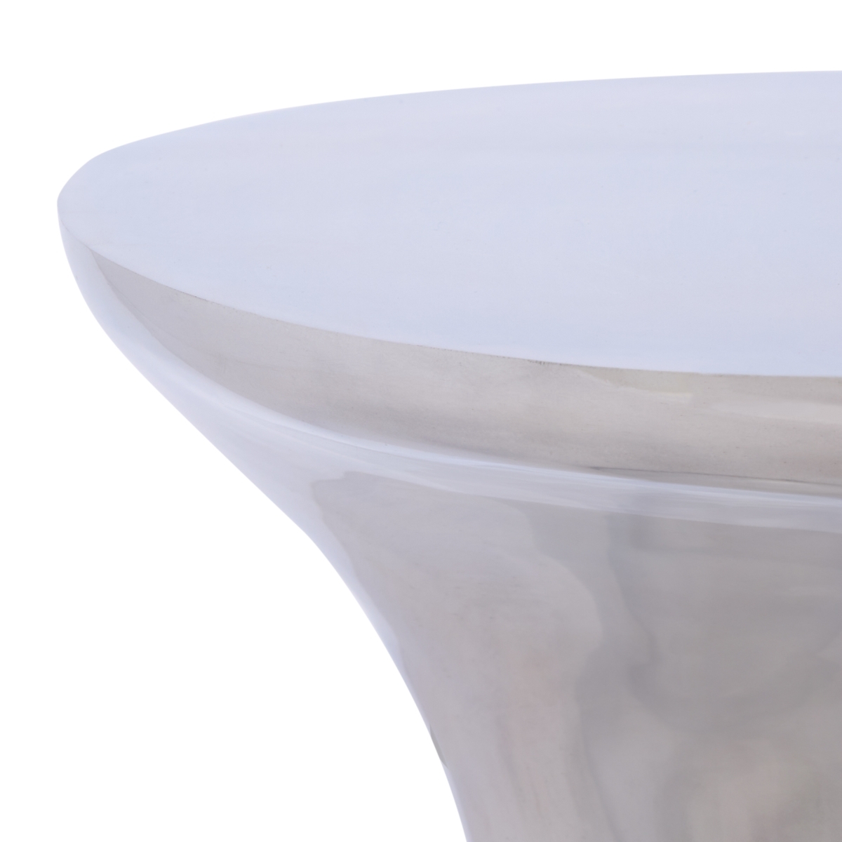 Capery Side Table - Silver - Safavieh - Image 2