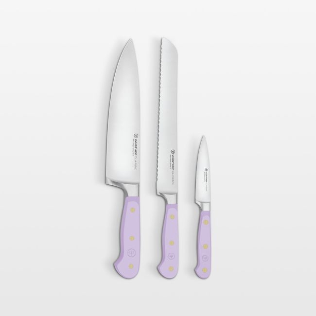 Wusthof Classic Color Purple Yam 3-Piece Knife Set - Image 0