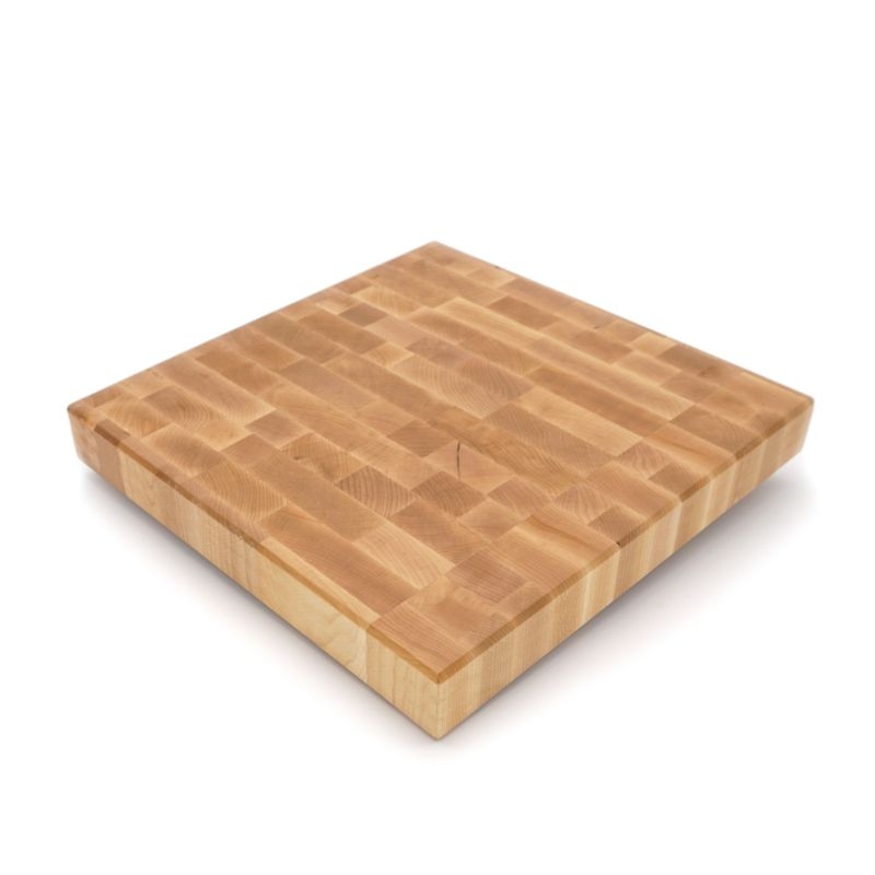 JK Adams Professional End Grain Maple Square Cutting Board, 16"x16"x 2" - Image 3