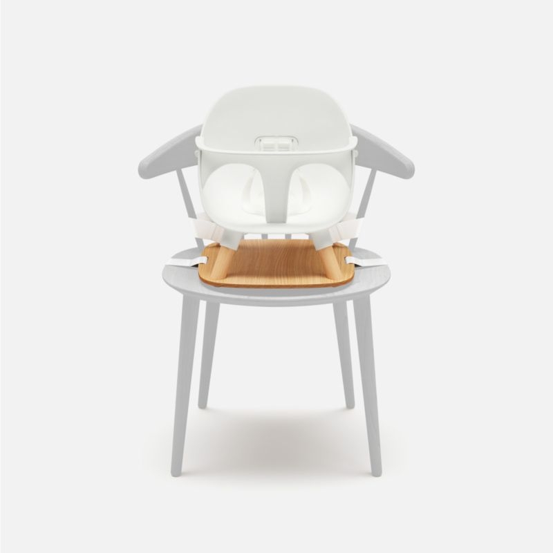 Lalo The Booster Toddler Coconut White Booster Seat - Image 2