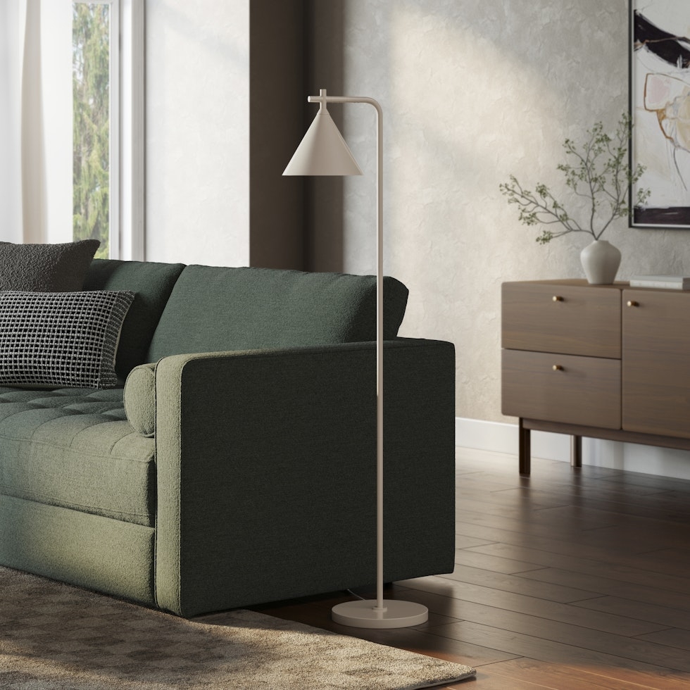 Aino Floor Lamp - Rice - Image 0