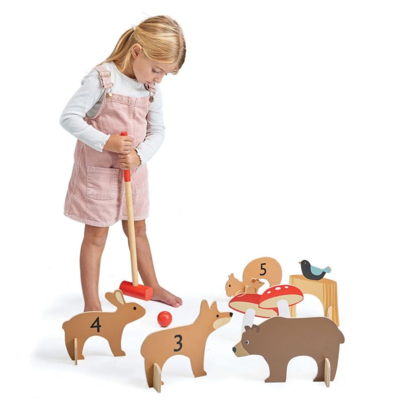 Tender Leaf Woodland Indoor Kids Croquet Set - Image 10