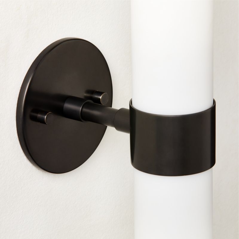 Amie Blackened Brass Wall Sconce - Image 4