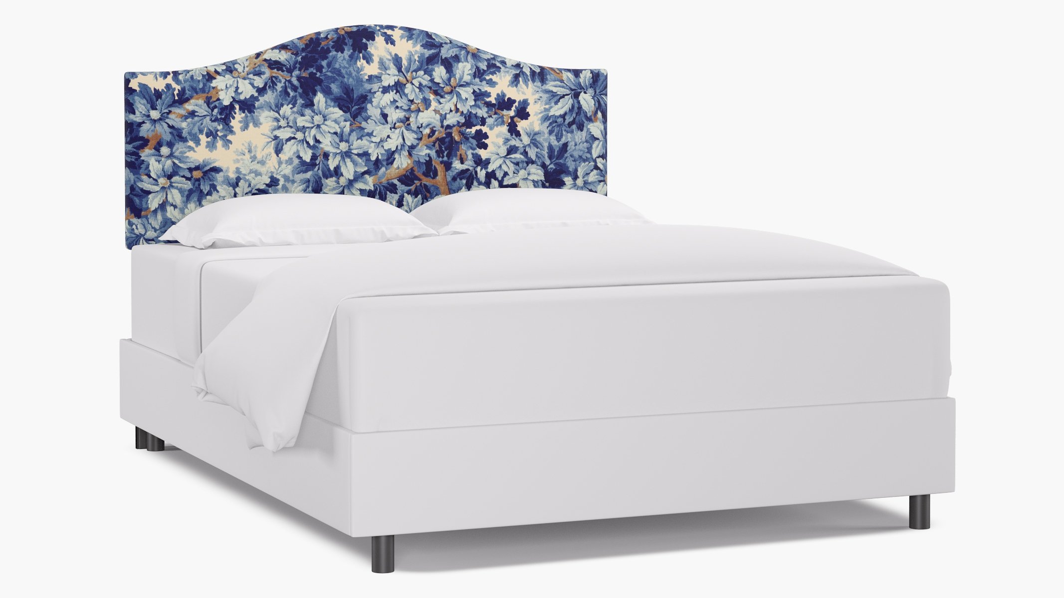 Camelback Headboard, Limoges Bois De Chene, Queen - Image 0