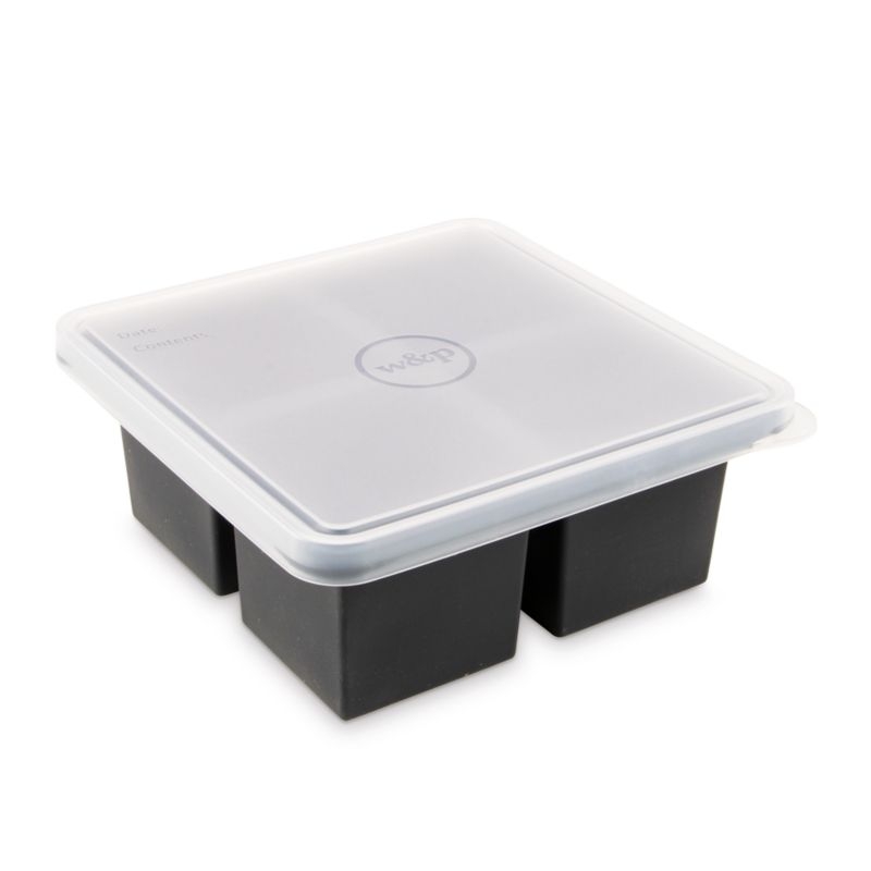 W&P Freezer Cube 4-Cup Tray with Lid - Image 2