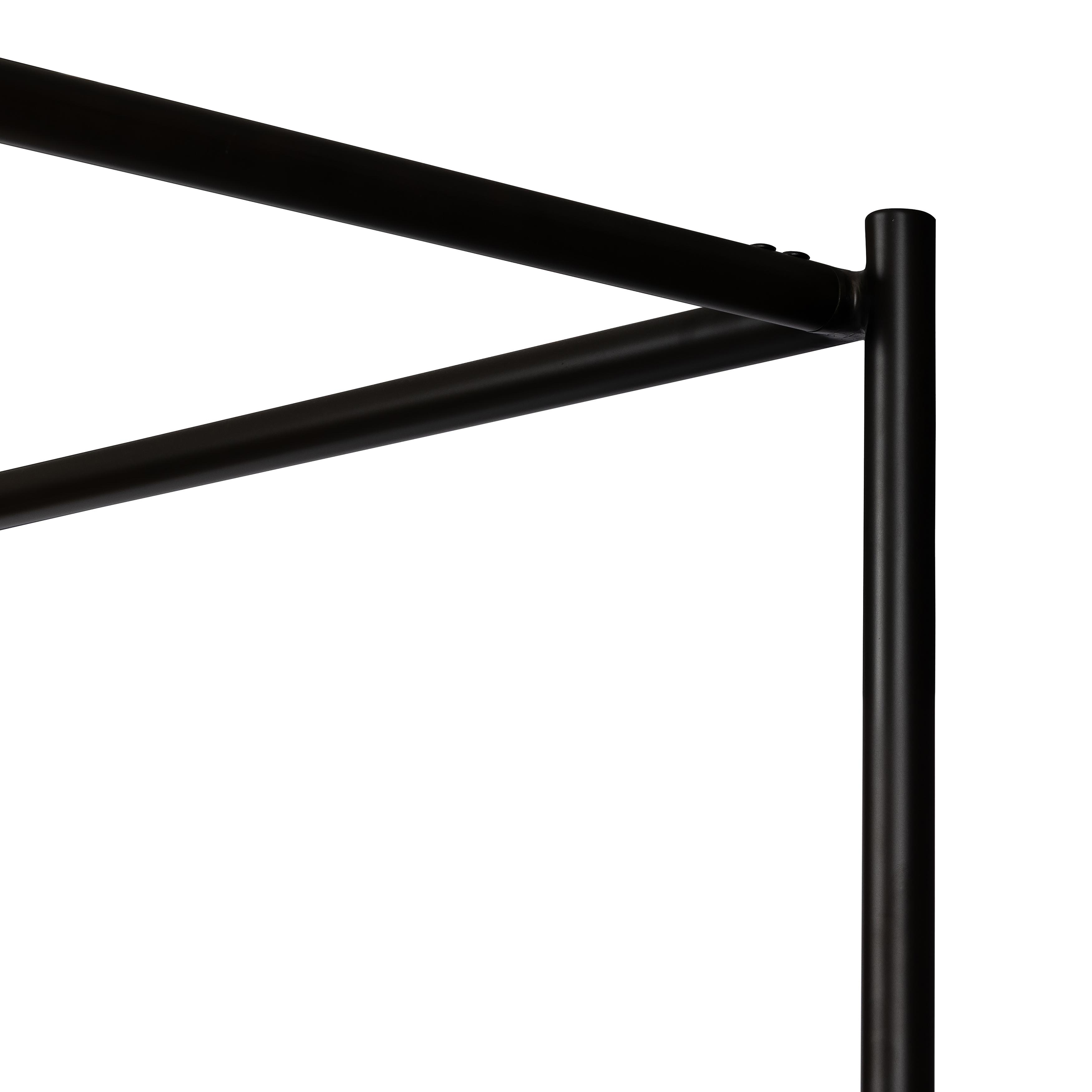 Anderson Canopy Bed-Knoll Natural-King - Image 1