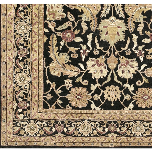 Taj Mahal Brown Indoor 8'6" x 11'6" Handmade Rug - Image 2