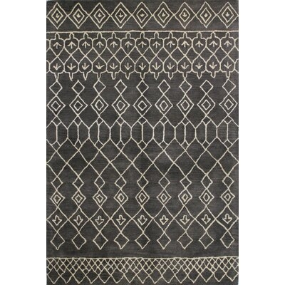 Casey Hand-Tufted Wool Charcoal Area Rug - Image 0