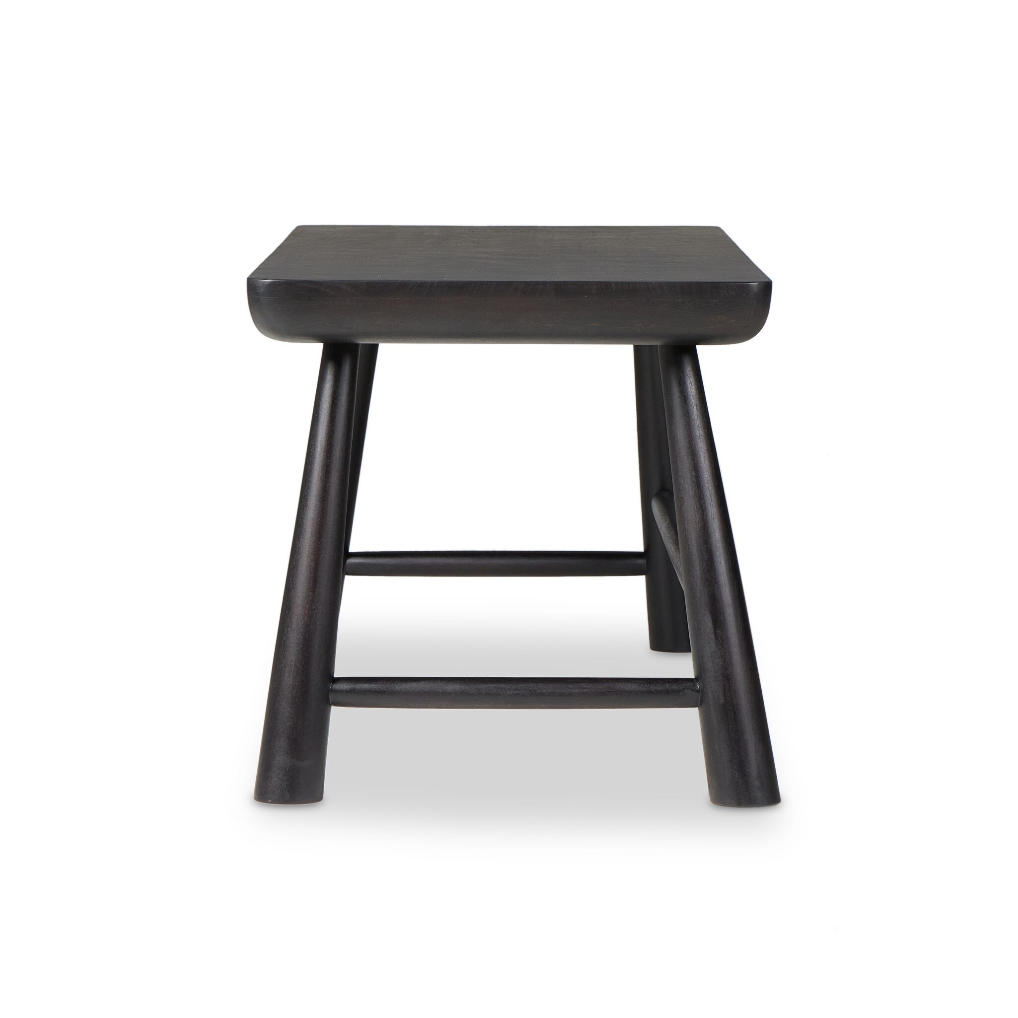 Lorik Desk - Worn Black Acacia - Image 1