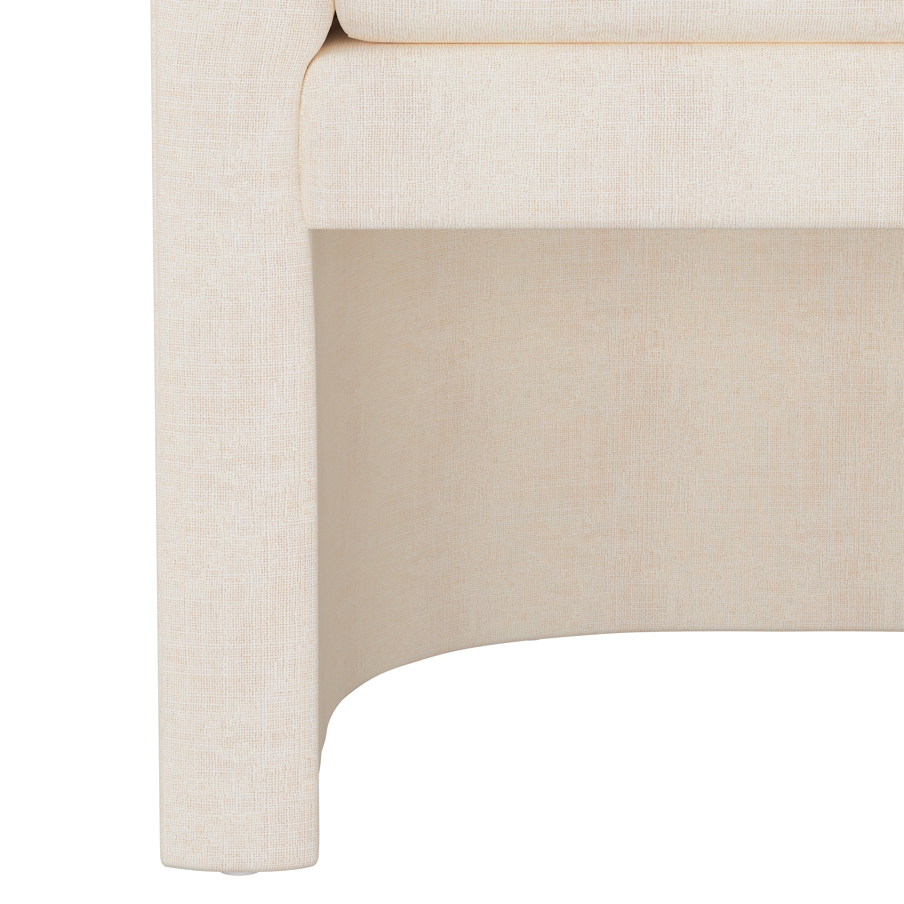 Wellshire Chair, White Linen - Image 4