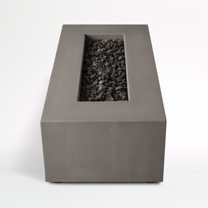 Plateau Rectangle Outdoor Fire Pit Table - Image 3