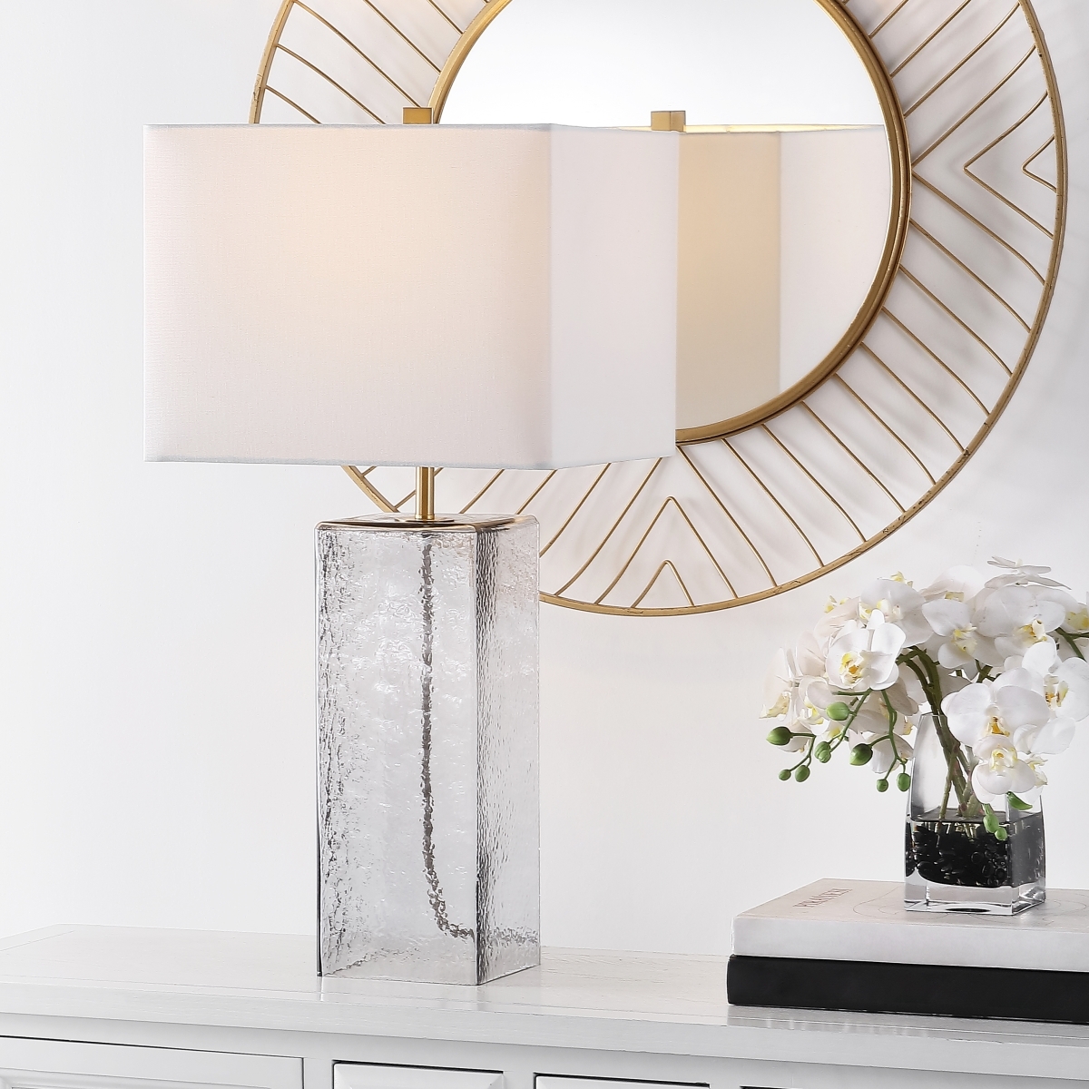 Memris 28.5" Table Lamp - Grey - Image 3