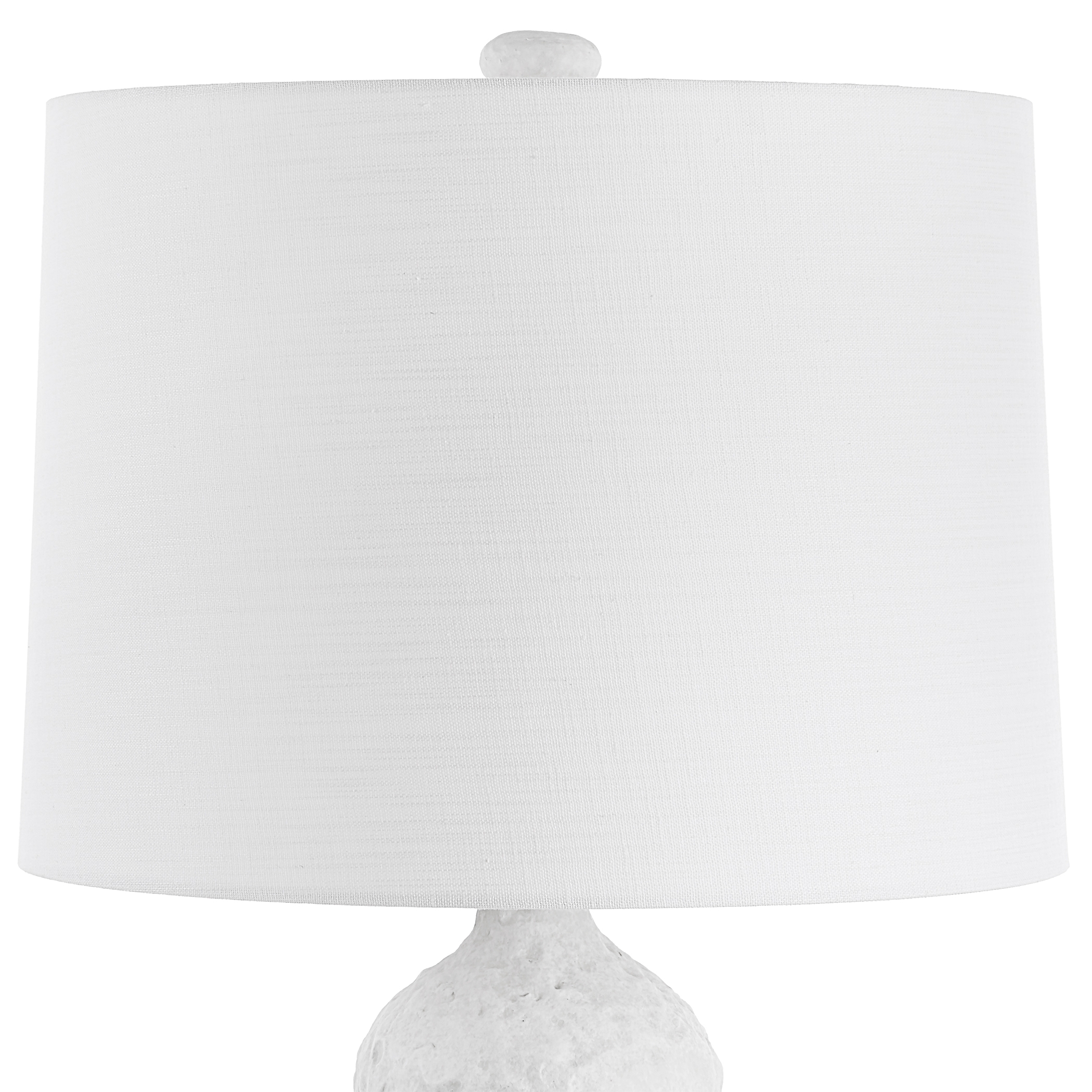 Sonata Textured White Table Lamp - Image 5
