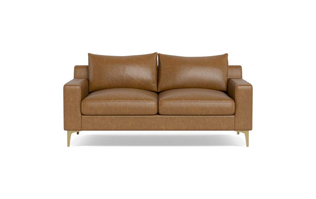 Sloan Leather Loveseat - Image 0