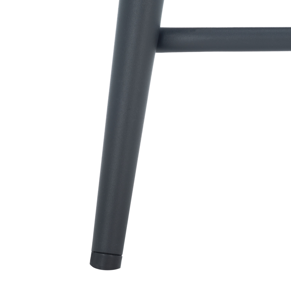 Anson Counter Stool - Saddle / Black - Safavieh - Image 3