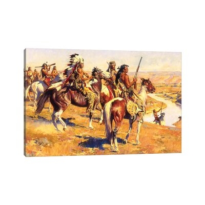 War Party by David Mann - Wrapped Canvas Painting - Image 0