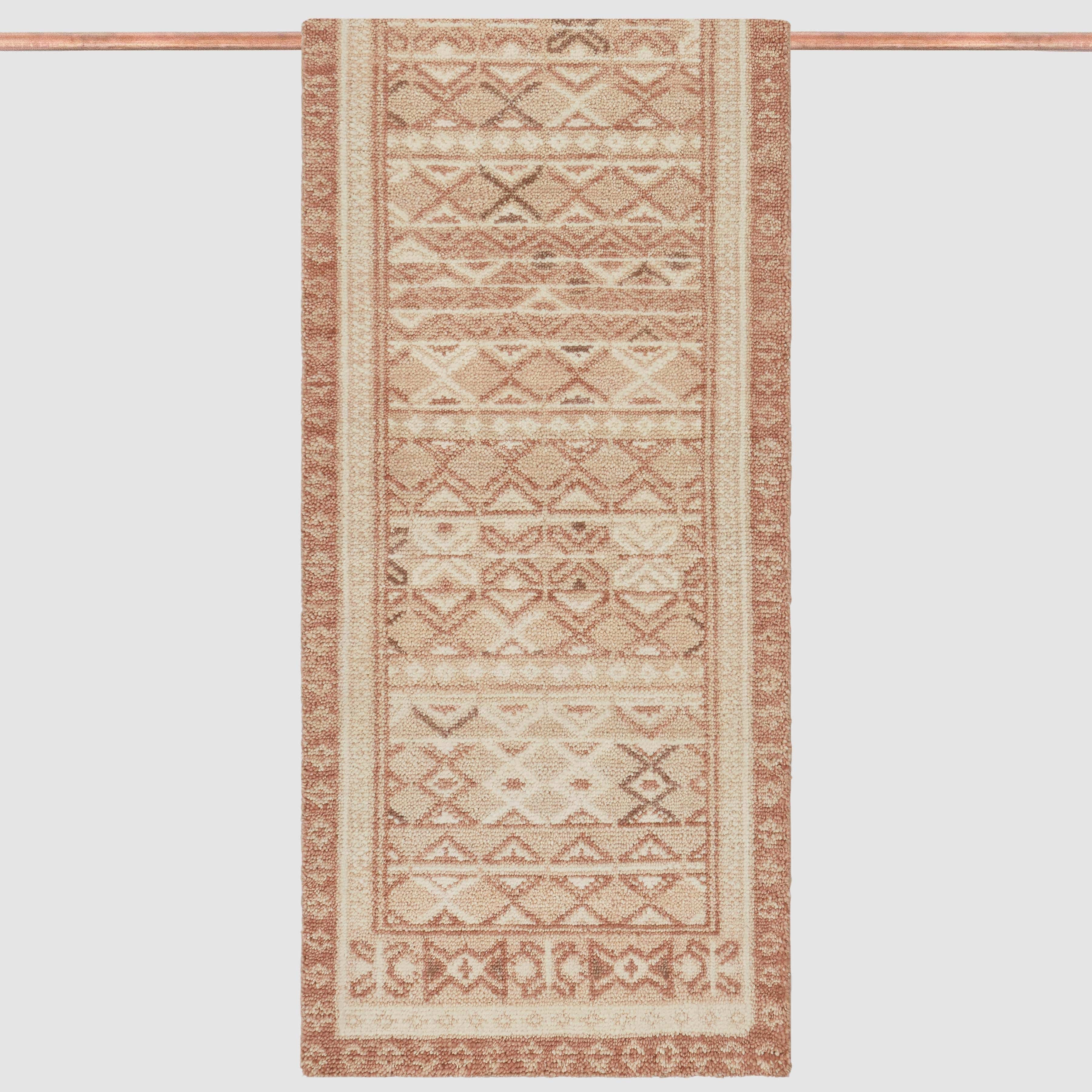 The Citizenry Ekaja Hand-Knotted Accent Rug | 2' x 3' | Clay - Image 9