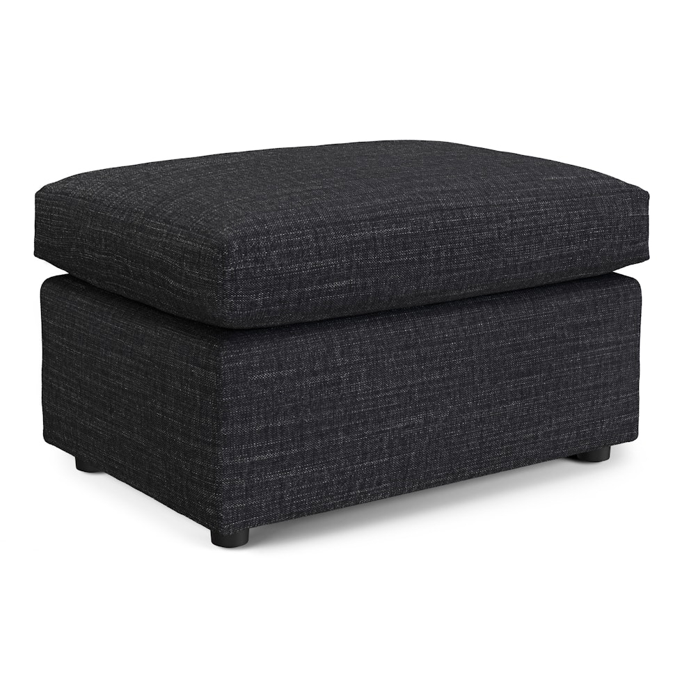 Landry 28" Ottoman - Napa Charcoal - Image 0