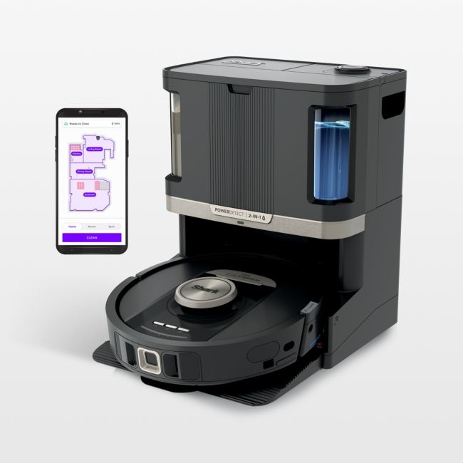 Shark PowerDetect 2-in-1 Robot Vacuum and Mop with NeverTouch Pro Base - Image 0