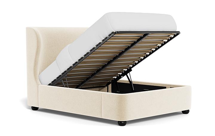 Maxwell Upholstered Bed with Storage Option - Image 1