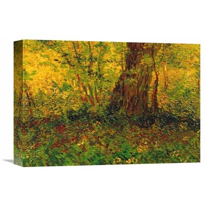 'Undergrowth 3' by Vincent van Gogh Painting Print on Wrapped Canvas - Image 0