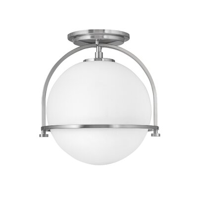 McCormick Hand Blown Glass Semi Flush Mount - Image 0