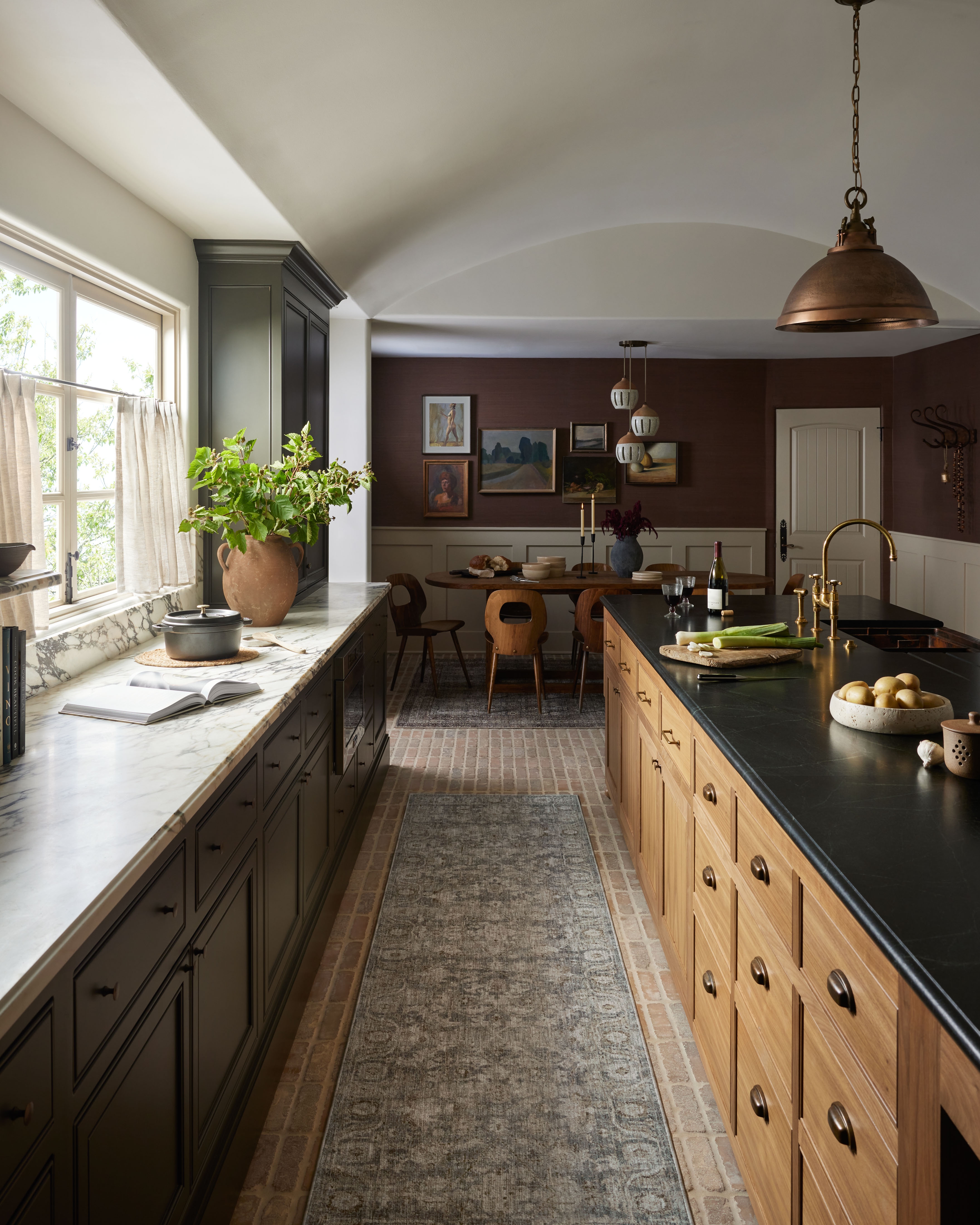 Amber Lewis x Loloi Honora Slate / Beige 2'-0" x 3'-4" - Image 3