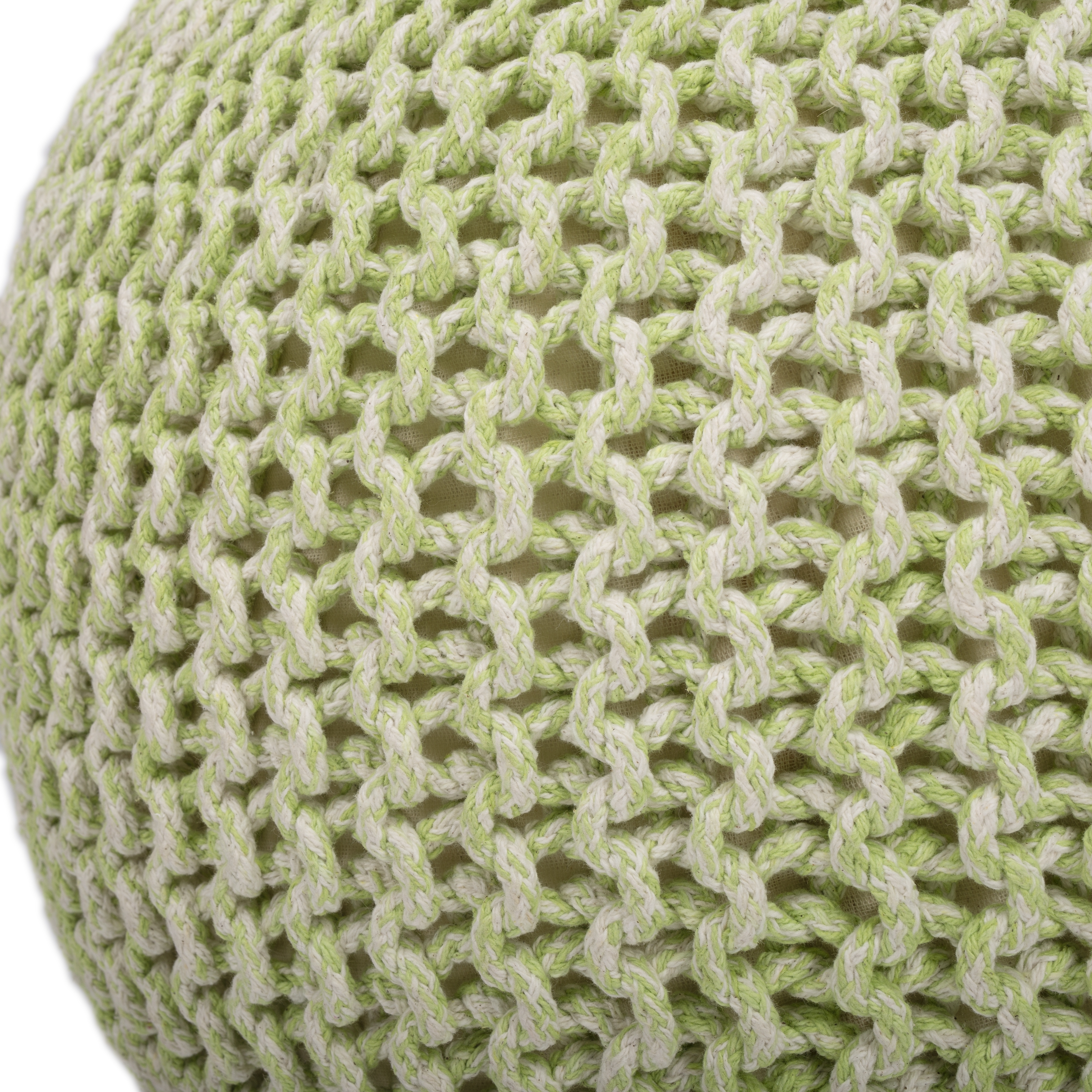 Pincushion Green Pouffe - Image 1