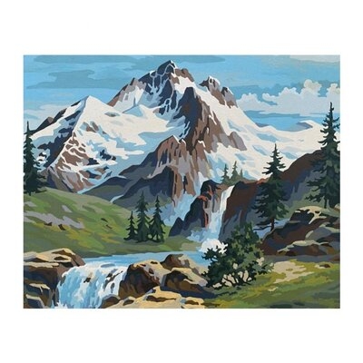 DIY Oil Painting, Paint By Number,15.7X19.6 Inches,Frameless - Image 0